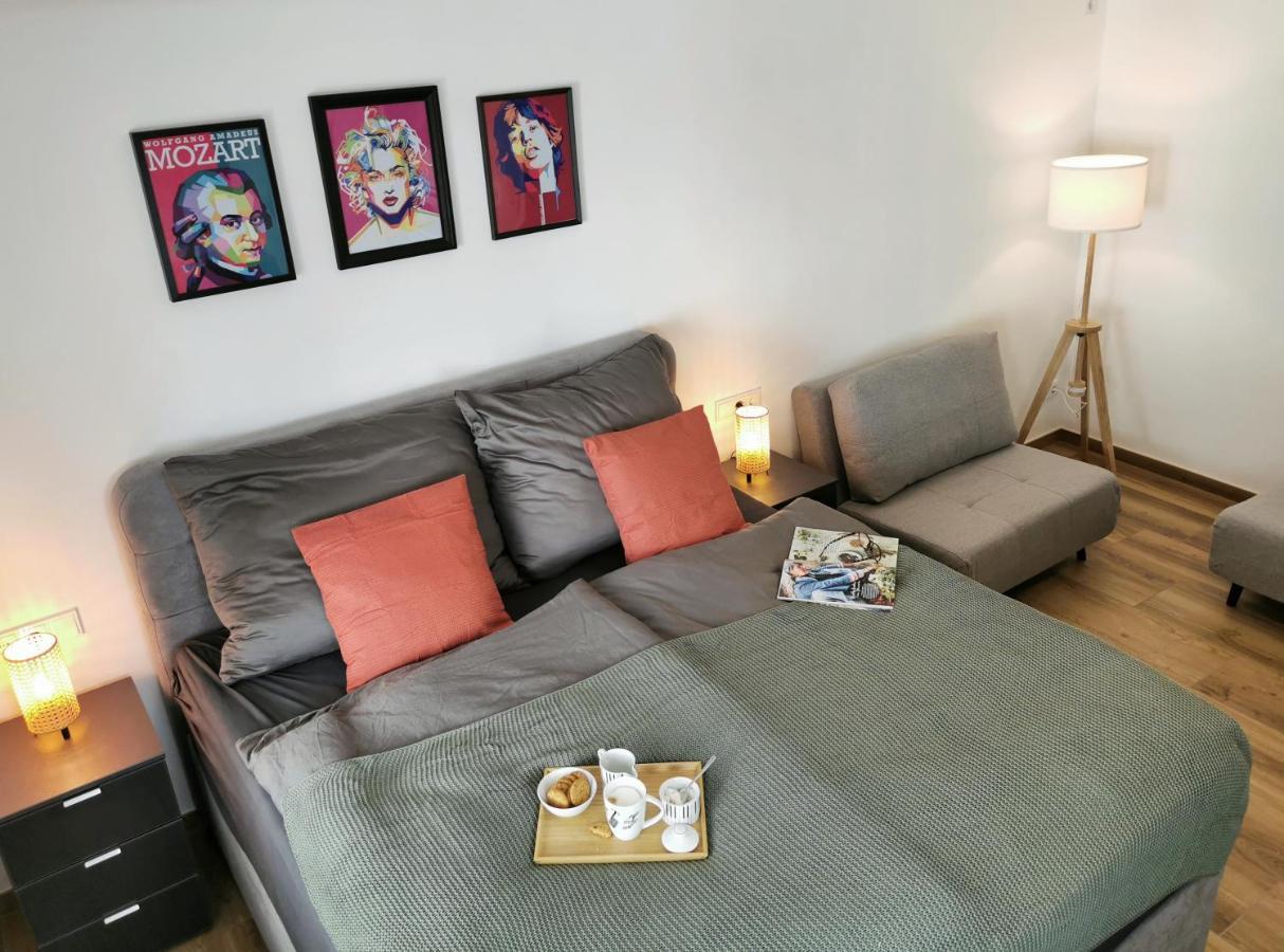 Neues City Center Piano Appartement Mit Netflix Klagenfurt am Woerthersee Luaran gambar